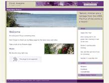 Tablet Screenshot of clover.awaijane.com